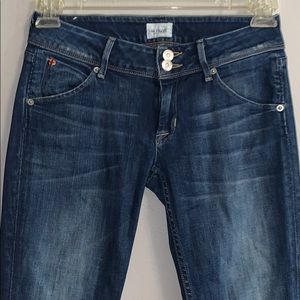 Hudson denim straight leg jeans